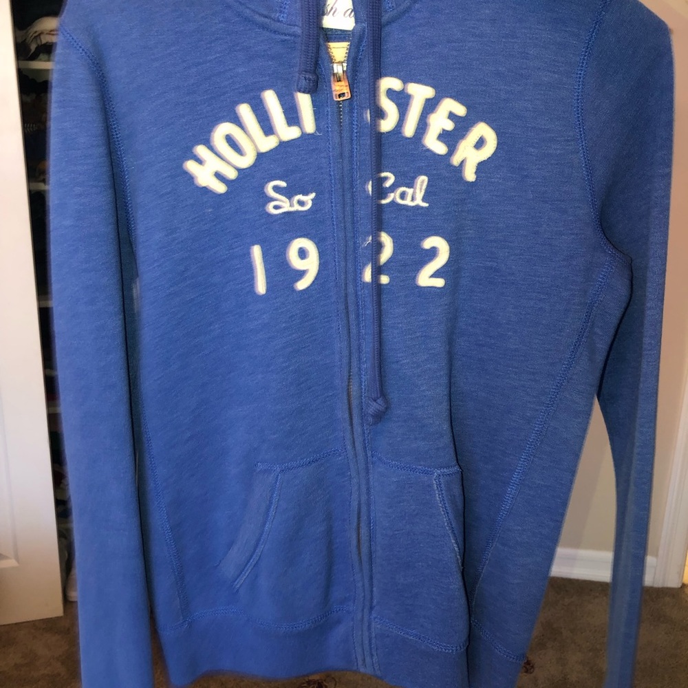 Hollister zip up jacket!